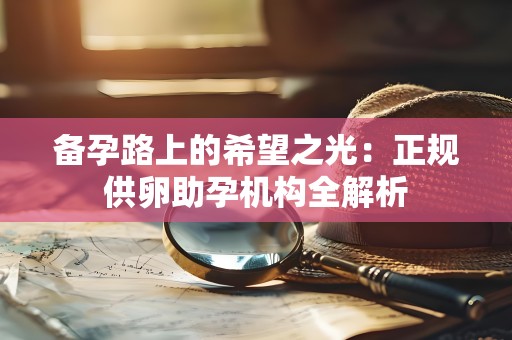 备孕路上的希望之光:正规供卵助孕机构全解析 备孕路上的希望之光:正规供卵助孕机构全解析